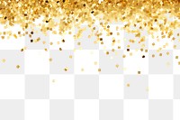 PNG Confetti glitter backgrounds gold. AI generated Image by rawpixel.