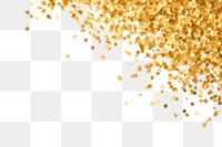 PNG Confetti backgrounds gold  