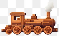 PNG Wooden train locomotive vehicle wheel. 