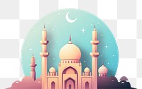 PNG Islamic holiday Ramadan architecture building dome. AI generated Image by rawpixel.