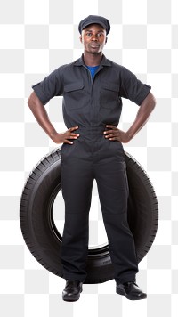 PNG Tire mechanic portrait adult. 