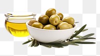 PNG Olive plant food bowl. AI generated Image by rawpixel.
