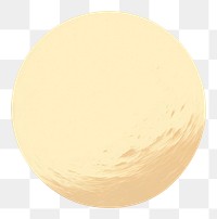 PNG Moon sphere cantaloupe astronomy. AI generated Image by rawpixel.