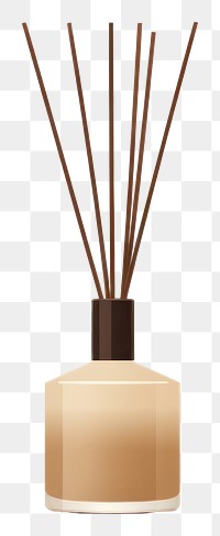 PNG Reed diffusers luxury scent cosmetics vase chandelier. AI generated Image by rawpixel.