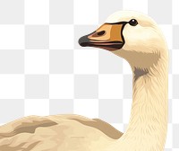 PNG Goose animal bird beak. 