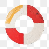 PNG Art lifebuoy protection painting. AI generated Image by rawpixel.