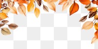 PNG Autumn ornament backgrounds plant leaf. 