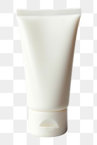 PNG Cream squeeze tube bottle white background cosmetics. 