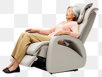 PNG Massage chair furniture armchair recliner. 