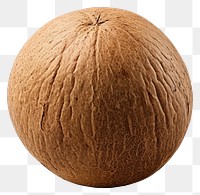PNG  Nutmeg coconut food white background. AI generated Image by rawpixel.