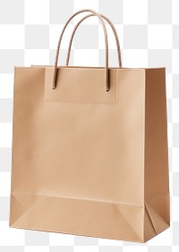 PNG Paper shopping bag handbag white background accessories. 