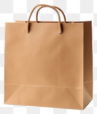 PNG Paper shopping bag handbag white background accessories. 