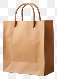 PNG Paper shopping bag handbag white background accessories. 