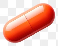 PNG Capsule pill white background antioxidant medication. AI generated Image by rawpixel.