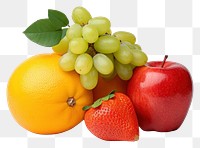 PNG Fruit grapefruit strawberry grapes. AI generated Image by rawpixel.