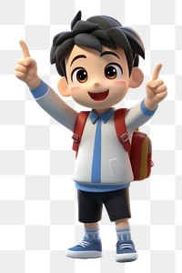 PNG Smiling cartoon anime  