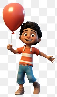 PNG Balloon toy happiness portrait. AI generated Image by rawpixel.