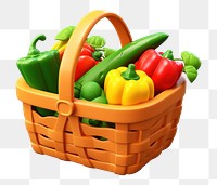 PNG Vegetable basket plant food  
