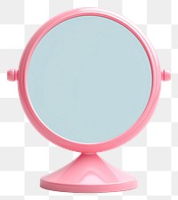 PNG Mirror white background reflection circle. 