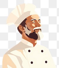 PNG Chef portrait adult food. 