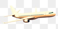 PNG Airplane aircraft airliner vehicle. AI generated Image by rawpixel.