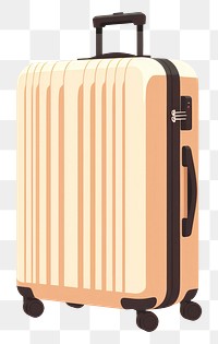 PNG Luggage suitcase briefcase journey. AI generated Image by rawpixel.