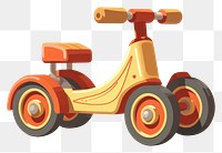 PNG Tricycle vehicle wheel toy. AI generated Image by rawpixel.