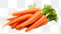 PNG Carrot vegetable bunch plant. 