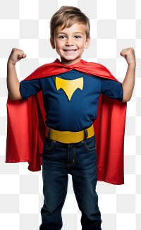 PNG Superhero portrait costume child. 