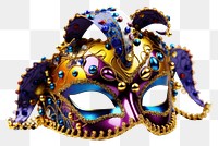 PNG Mardi gras mask carnival jewelry  