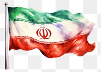 PNG Iran flag white background patriotism iran flag. 