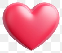 PNG  Heart emoji icon white background balloon circle. AI generated Image by rawpixel.