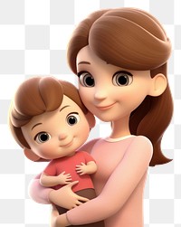 PNG Happy family cartoon baby cute. 