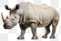 PNG Rhino wildlife animal mammal