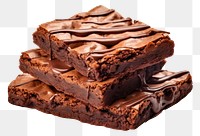 PNG Chocolate brownies confectionery dessert food. 