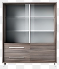 PNG Modern cabinet furniture cupboard white background. AI generated Image by rawpixel.