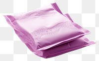 PNG Sanitary pads white background crumpled currency. 