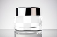 Cosmetic jar  png mockup, transparent design