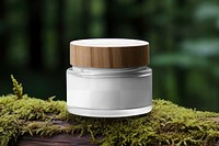 Cosmetic jar  png mockup, transparent design