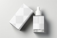 Skincare spray bottle png mockup, transparent product packaging