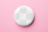 Pin badge png mockup, transparent design