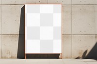 Sign board png mockup, transparent design