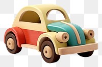 PNG Wooden toys car vehicle white background transportation. 