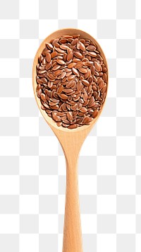 PNG  Spoon seed food white background. AI generated Image by rawpixel.