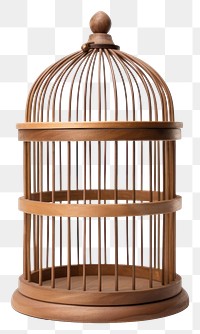 PNG Wooden cage white background architecture furniture.