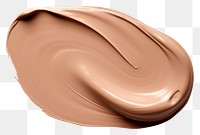 PNG Foundation makeup product white background cosmetics chocolate. 