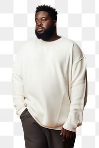 PNG Sweater sweatshirt sleeve individuality. AI generated Image by rawpixel.