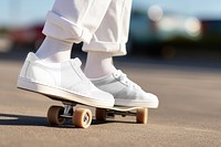 Canvas sneakers png mockup, transparent design