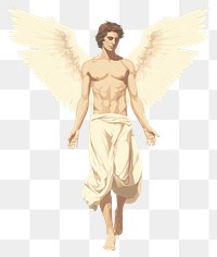 PNG A male italian Angel angel representation spirituality. 