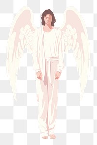 PNG Angel adult representation spirituality. AI generated Image by rawpixel.